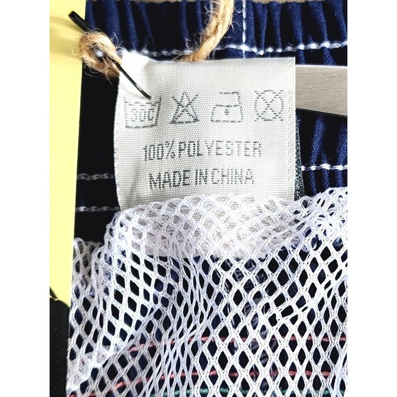 Authentic Brand The Image Vintage 1998 Medium Blue Men Mesh Interior Shorts - Picture 10 of 13